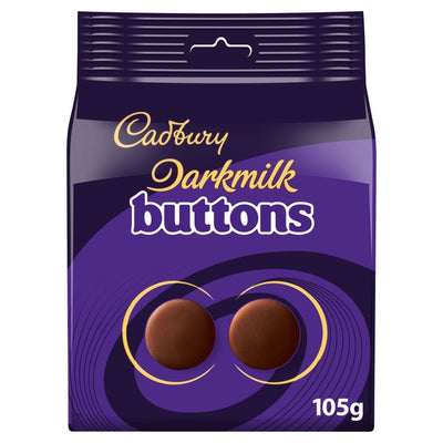 Cadbury Darkmilk Giant Buttons Dark Milk Chocolate 100g