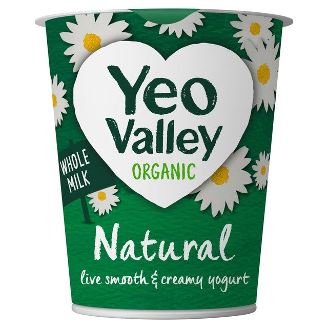 Yeo Valley organic natural yogurt 150g (British brand)