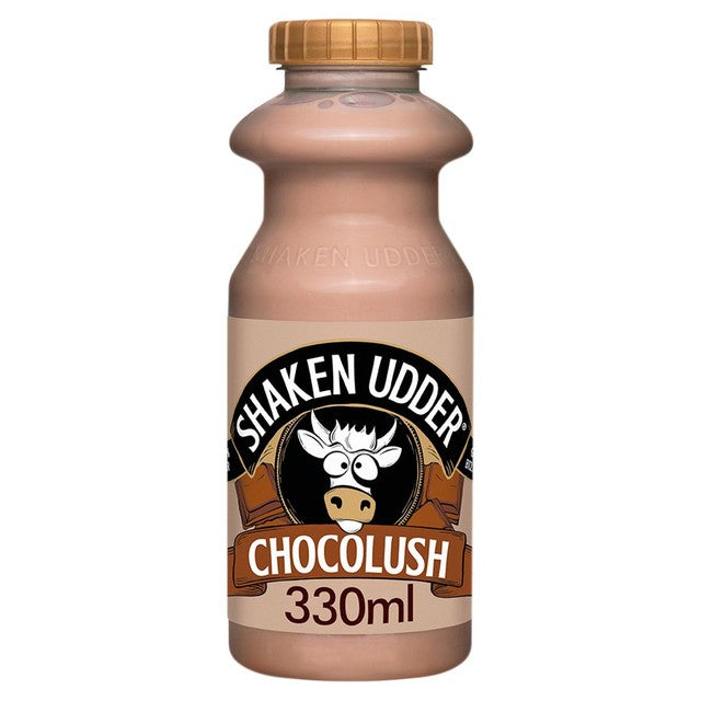 Shaken Udder chocolate flavoured milkshake 330ml (British brand)