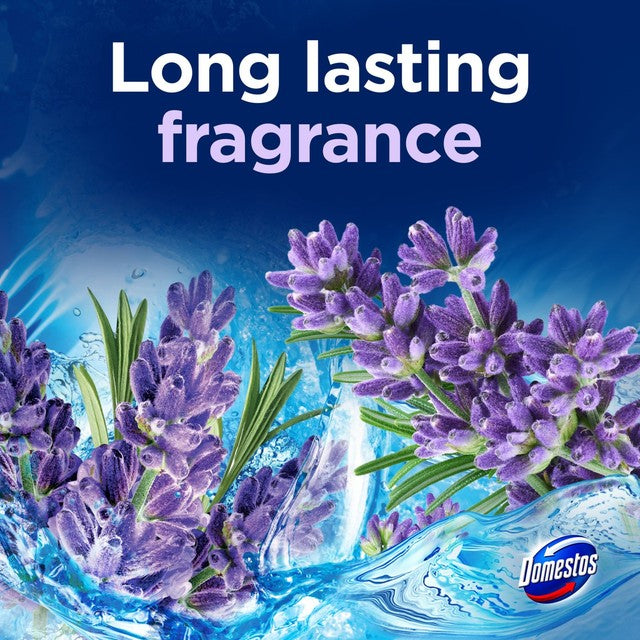 Domestos lavender toilet rim block - British product