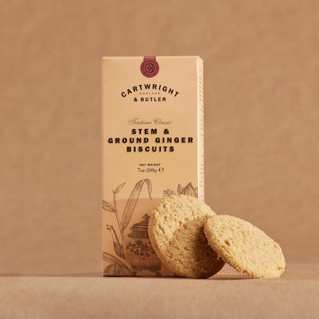 Cartwright & Butler stem ginger biscuits 200g - British product