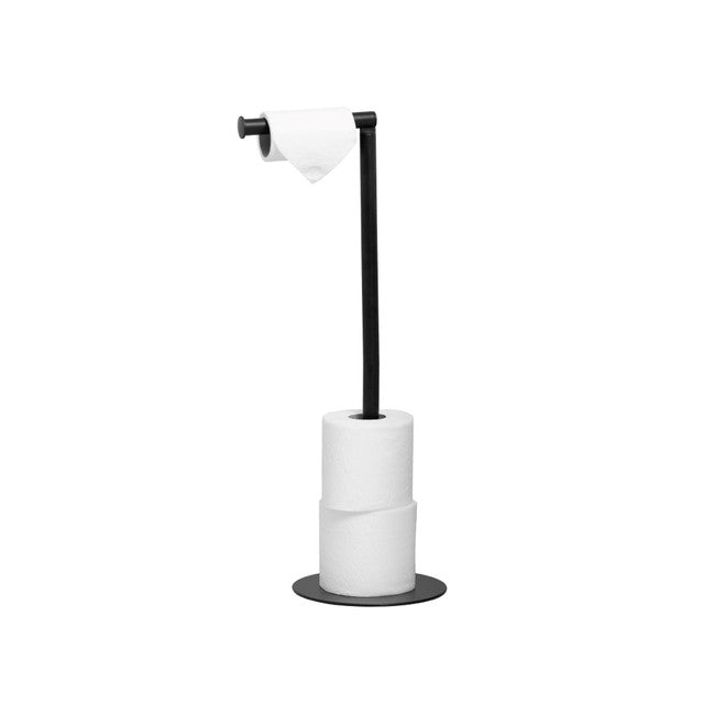 Addis Free Standing Toilet Roll Holder Black - British product