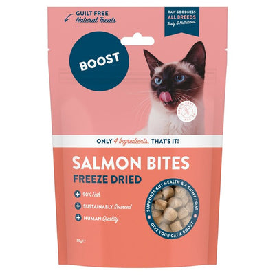 Boost Pet Freeze Dried Salmon Cat Treats 30g