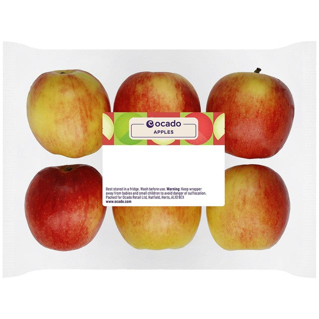 Ocado Jazz Apples 6 per pack, imported from the UK