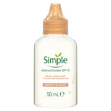 Simple Protect 'N' Glow Radiance Booster SPF 30 face moisturiser 50ml (British brand)