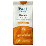 Pact House Blend Wholebean Coffee 200g, imported from the UK