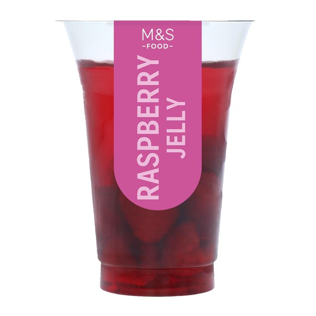 M&S raspberry jelly 175g, imported from the UK