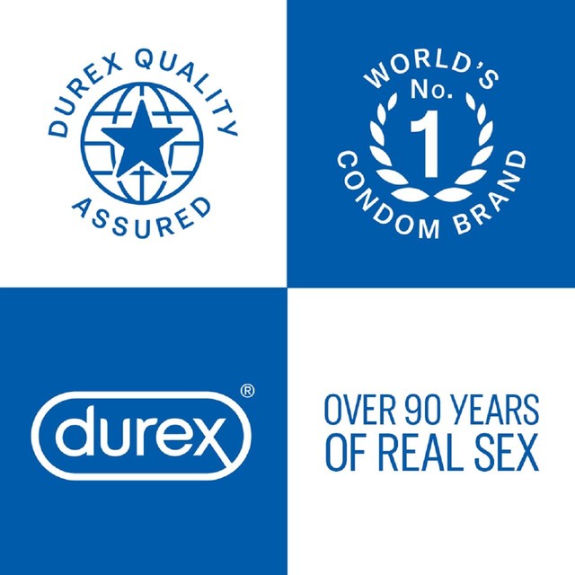Durex Thin Feel Enhanced Sensitivity Close Fit Condoms 12 Pack - British product