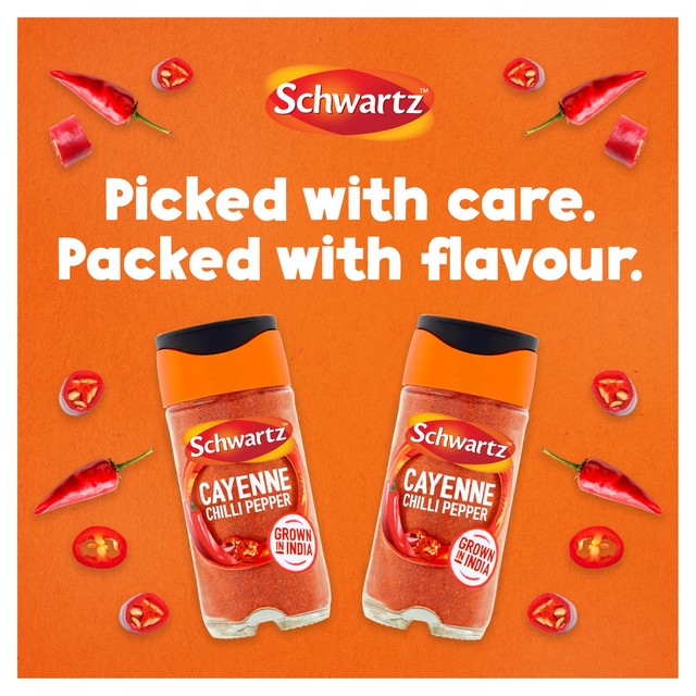 Schwartz ground cayenne chilli pepper 50g (British brand)