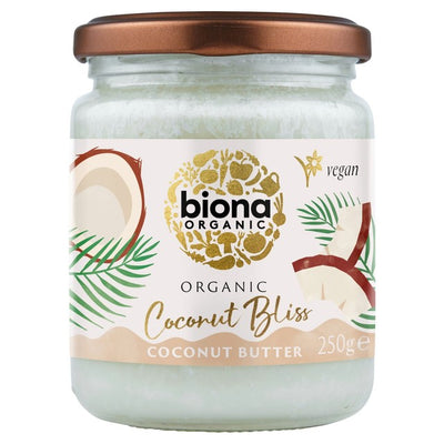 Biona Organic Coconut Butter Bliss 250ml jar
