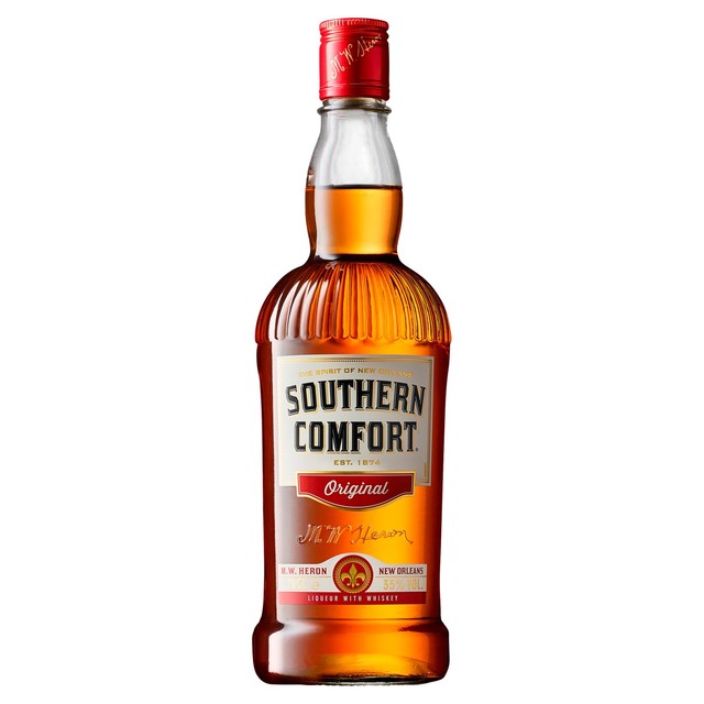 Southern Comfort original spiced American whiskey flavoured liqueur 70cl (British brand)