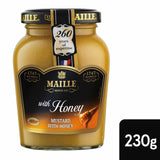 Maille Dijon mustard with honey 230g, imported from the UK