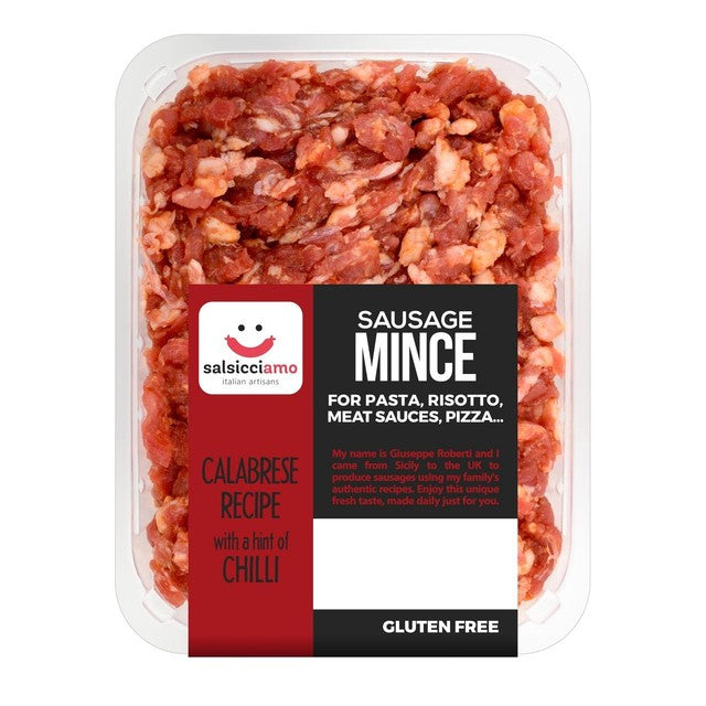 Salsicciamo Calabrese Sausage Mince 500g (British brand)