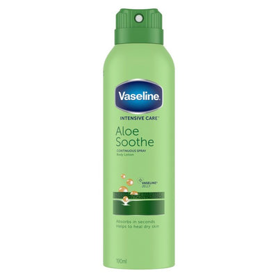 Vaseline Intensive Care Aloe Soothe Spray Moisturiser 190ml