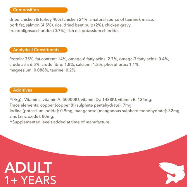 IAMS Salmon Cat Food 800g, UK version