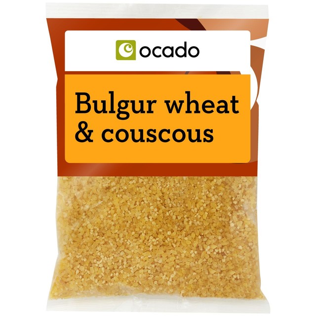 Ocado bulgur wheat and couscous mix 300g, imported from the UK