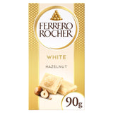 Ferrero Rocher white chocolate hazelnut bar 90g - British product