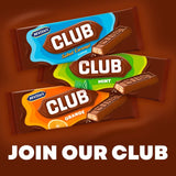 Mcvitie's Club Orange biscuit bars multipack, imported from the UK