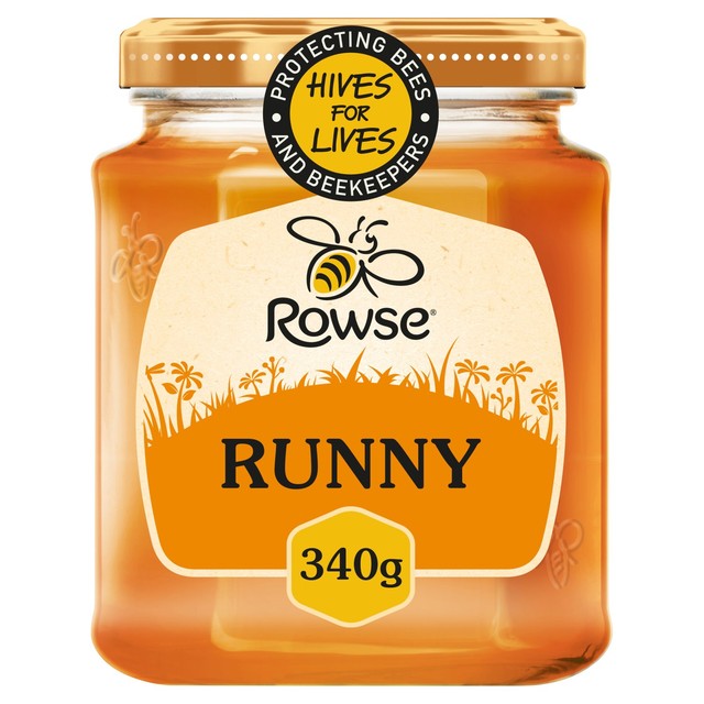 Rowse clear honey 340g, imported from the UK
