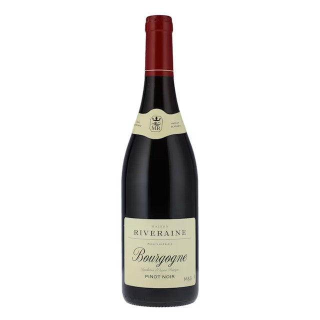 M&S Maison Riveraine Burgundy Pinot Noir 75cl, imported from the UK