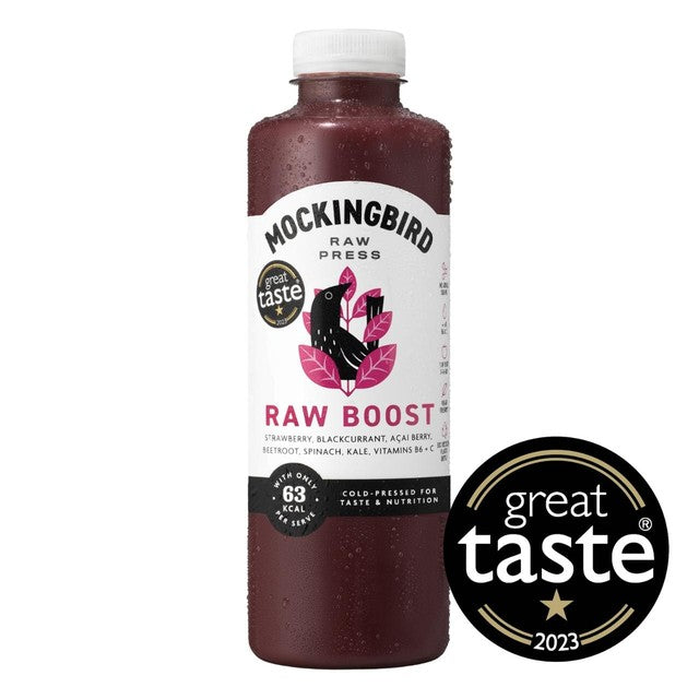 Mockingbird berry beetroot smoothie 750ml, imported from the UK