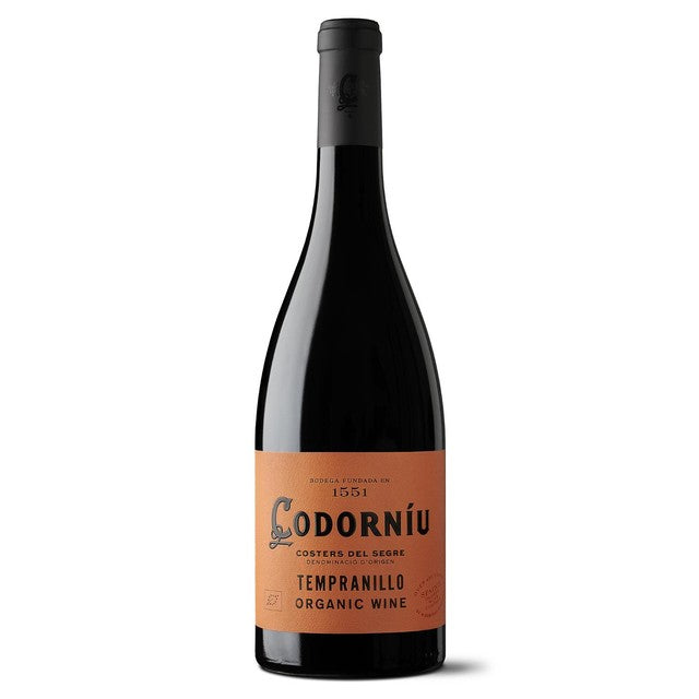 Codorniu Organic Tempranillo red wine 75cl - British product