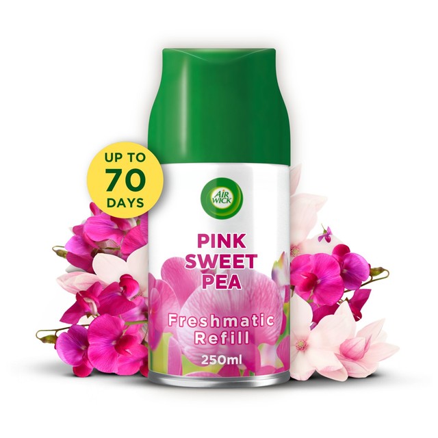 Airwick Pink Sweet Pea air freshener refill 250ml - British product
