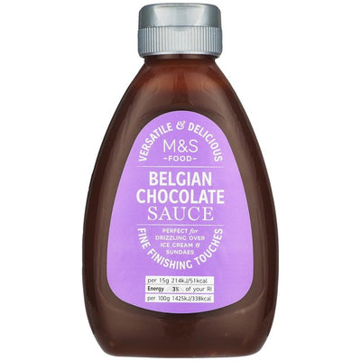 Sauce dessert au chocolat au lait belge M&S 300g