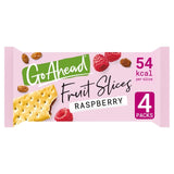 Go Ahead Raspberry crispy fruit slices snack bars multipack - British product