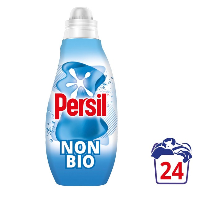 Persil Non Bio laundry detergent liquid 648ml, imported from the UK