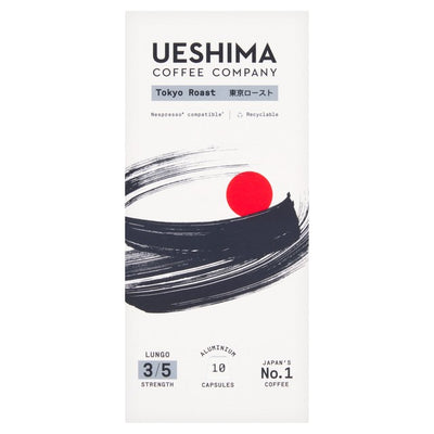 Ueshima Tokyo Roast Nespresso Compatible Coffee Capsules 10 Pack