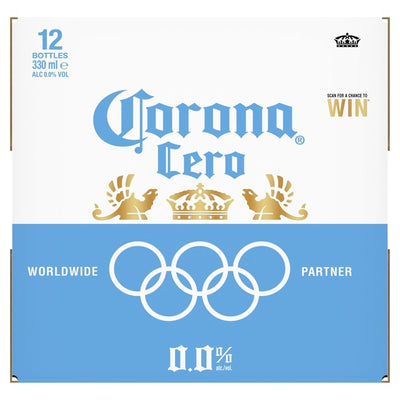 Corona Cero Alcohol-Free Lager Beer Bottles