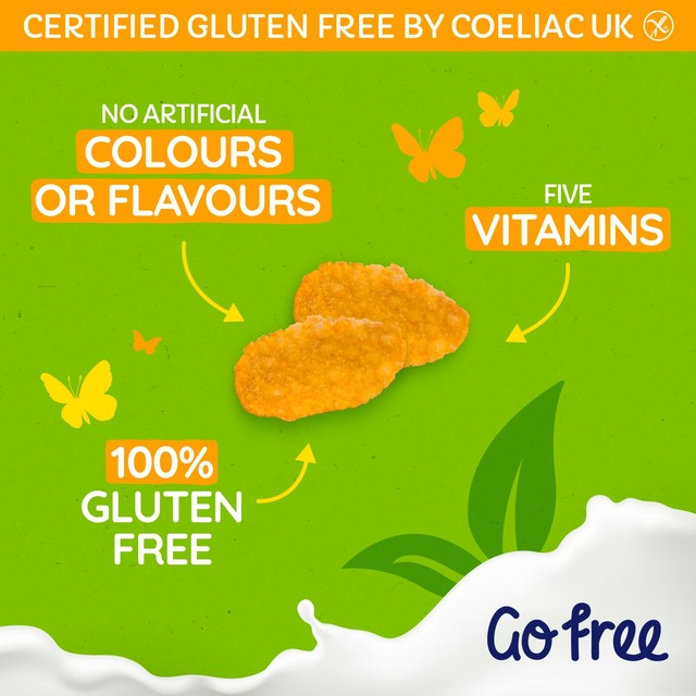 Go Free cornflakes 375g, imported from the UK