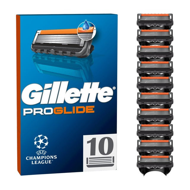 Gillette ProGlide razor blades 10 per pack, UK version
