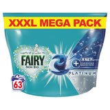 Fairy Non Bio Pods Washing Capsules Platinum 63 Washes