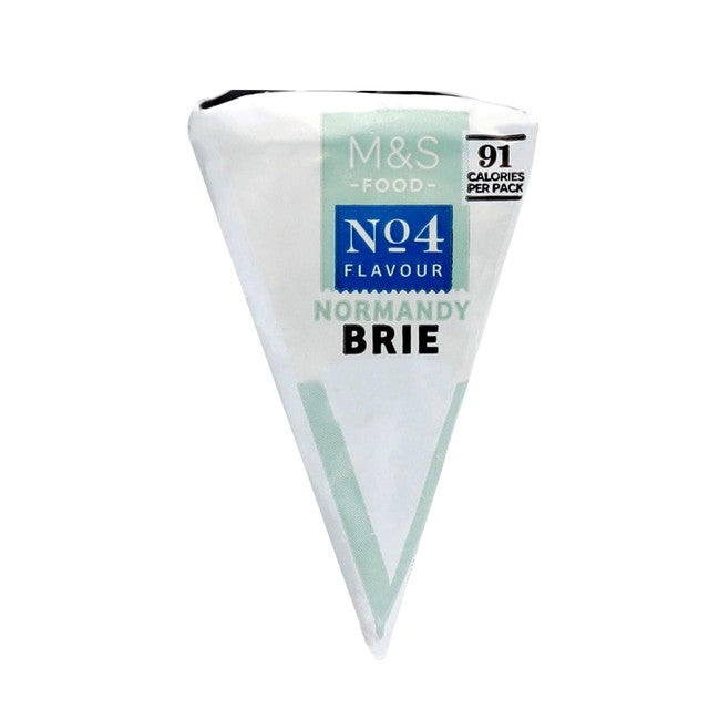 M&S Mini Normandy Brie cheese 32g, imported from the UK
