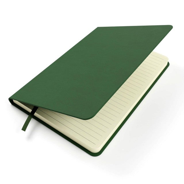 Sinclairs Silvine A4 Executive Soft Feel Notebook Green (British brand)