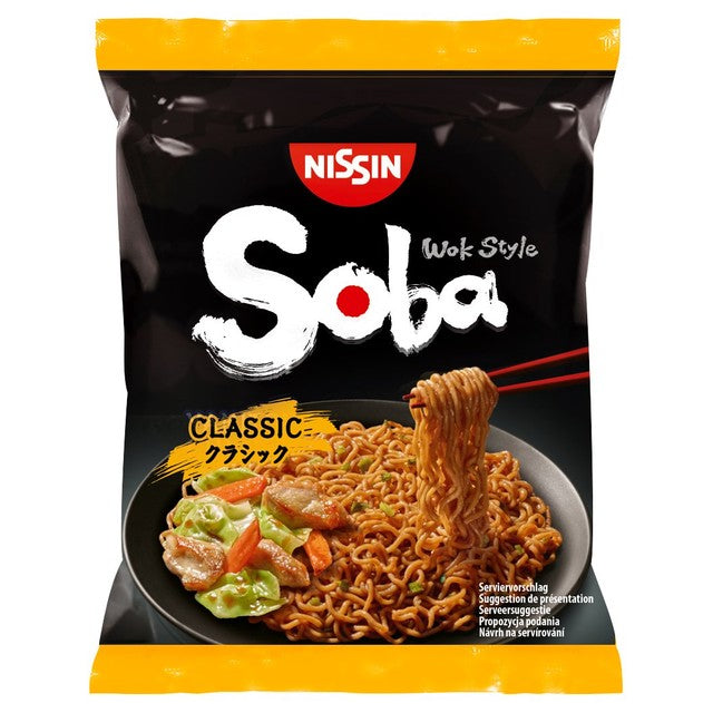 Nissin Soba classic instant noodles 109g, imported from the UK