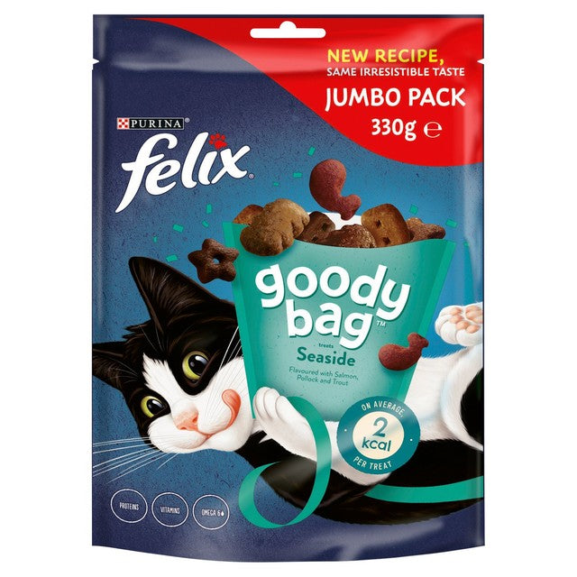 Felix Seaside Mix cat treats 330g - British product