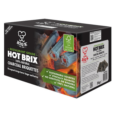 Big K Hot Brix Briquette Charcoal 5kg