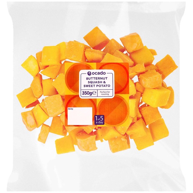 Ocado Butternut Squash & Sweet Potato Mix 350g, imported from the UK