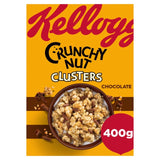 Kellogg's Crunchy Nut Clusters Chocolate breakfast cereal 400g, UK version