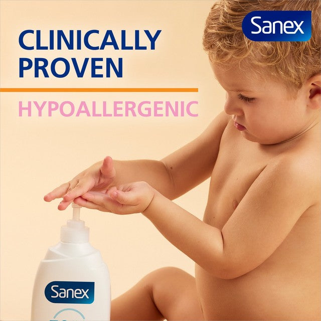Sanex Zero% Nourishing Baby Bath Foam & Shampoo 450ml (British brand)