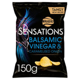 Sensations Balsamic Vinegar & Caramelised Onion Potato Crisps 150g (British brand)