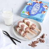 Wowsers vanilla and chocolate ice cream lollies 5 x 65ml (British brand)