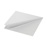 Duni white compostable paper napkins 50 per pack (British brand)