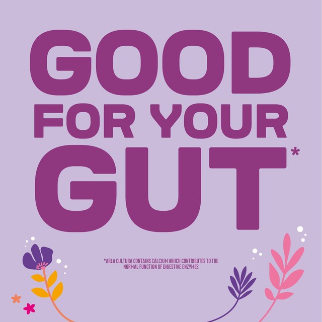 Arla Cultura Blueberry Gut Health Yogurt with Fibre