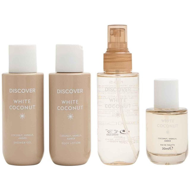 M&S White Coconut fragrance gift set, imported from the UK