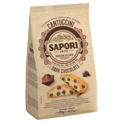 Sapori Cantuccini Dark Choco Chunks Biscuits 175g