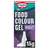 Dr Oetker violet food colouring gel 15g - British product